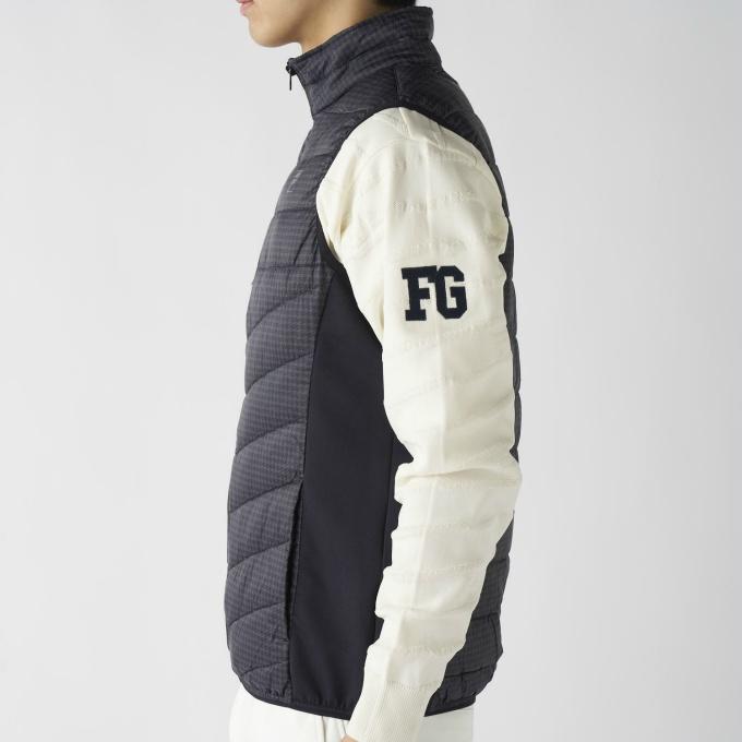 FILA（フィラ） ゴルフウェア アウターベスト メンズ 極薄ハイブリッド