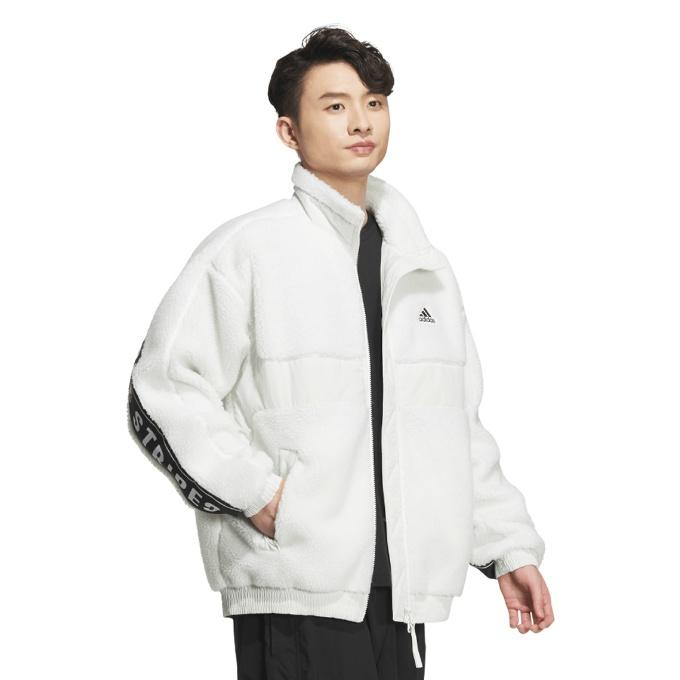 adidas（アディダス） フリースジャケット メンズ WORD ボアジャケット
