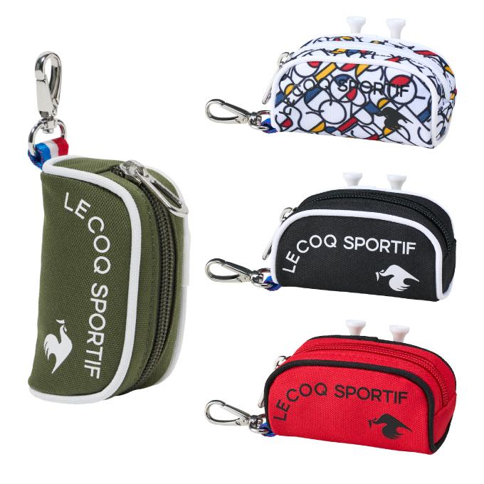 le coq sportif（ルコックスポルティフ） ゴルフ ボールポーチ
