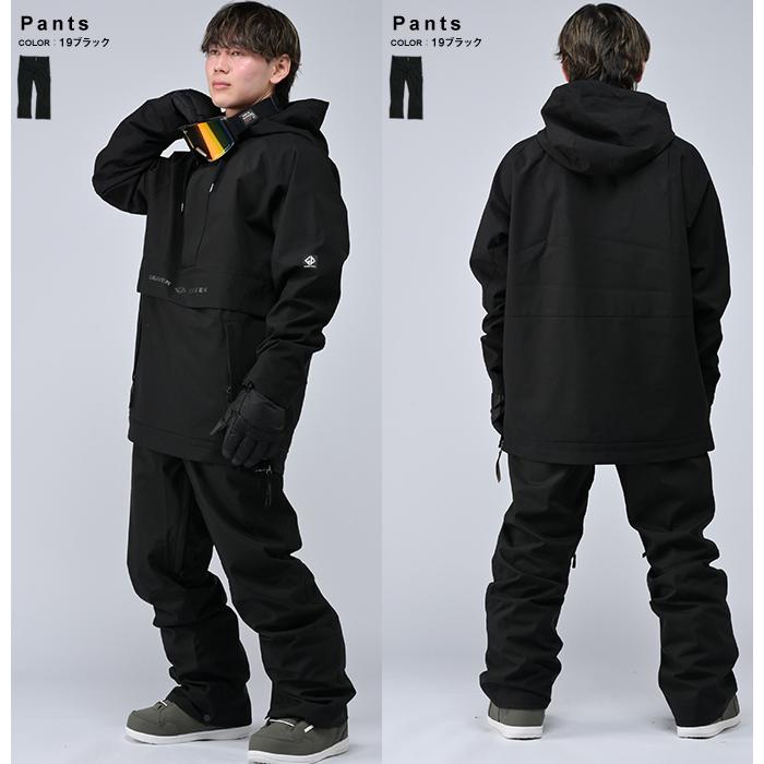 グラバークリーク GRAVER CREEK スノーボードウェア 上下セット メンズ