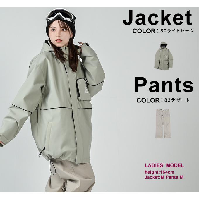 グラバークリーク(GRAVER CREEK) スノーボードウェア 上下セット