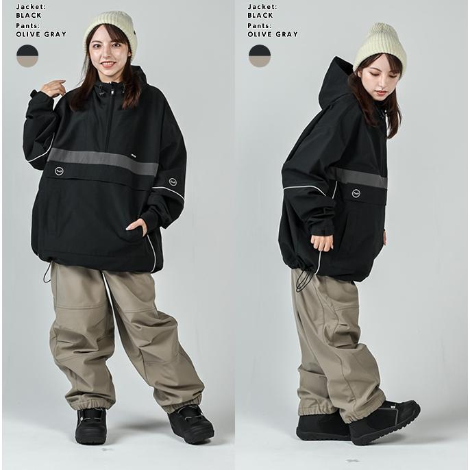 アンセム(ANTHEM) スノーボードウェア 上下セット メンズ レディース