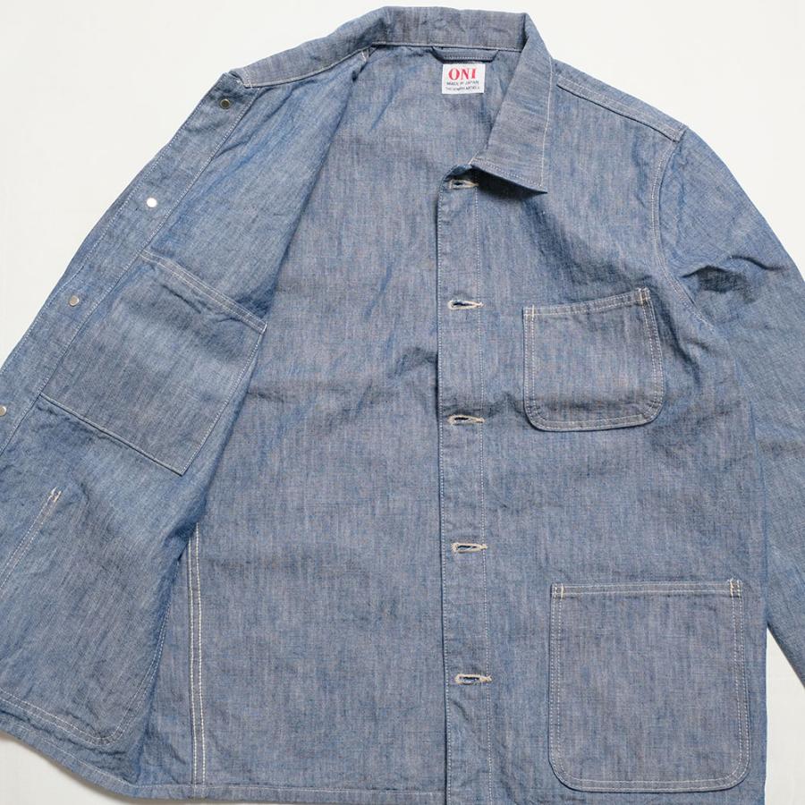 鬼デニム ONI DENIM ONI-03501SH カバーオール 13oz スーパーヘヴィ