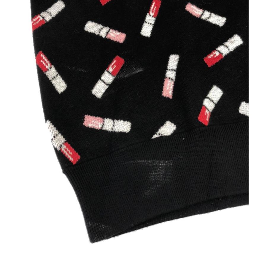 アルマーニエクスチェンジ リップ柄ニットセットアップ レディース