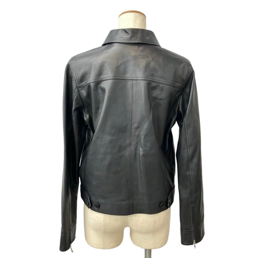 美品 アニエスベー レザージャケット レディース SIZE 38 (S) agnes b