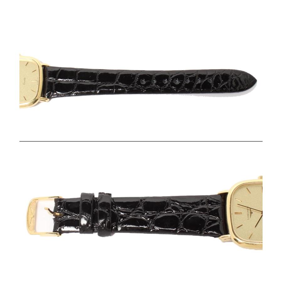 ロンジン 腕時計 K18 スクエア クオーツ ゴールド メンズ LONGINES