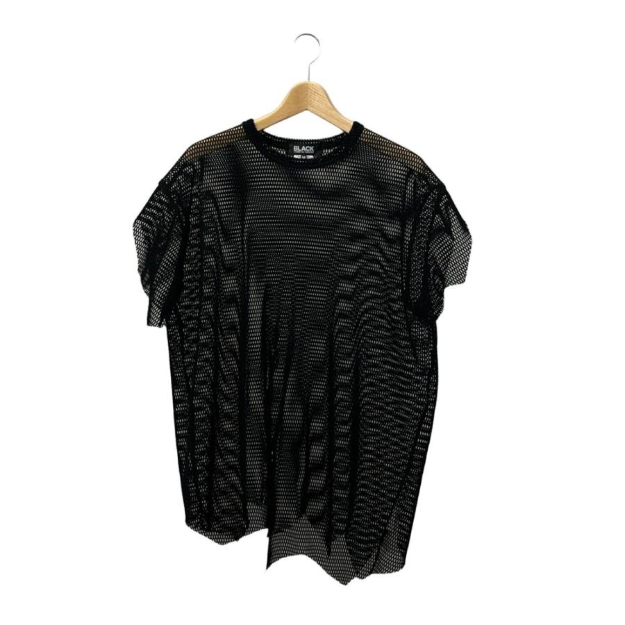 ブラックコムデギャルソン 半袖メッシュカットソー メンズ SIZE M (M