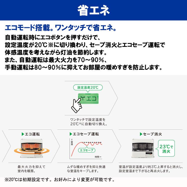 CORONA（コロナ） 煙突式ストーブ 床暖 煙突式 ポット式 石油ストーブ