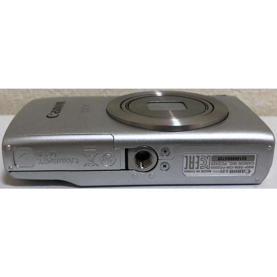 IXY キヤノン コンデジ CANON 200 シルバー 中古 新品SDカード付き