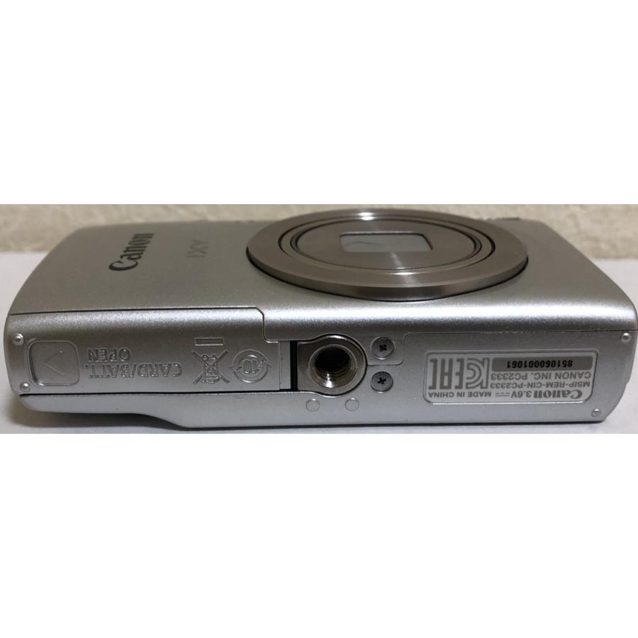 IXY キヤノン コンデジ CANON 200 シルバー 中古 新品SDカード付き