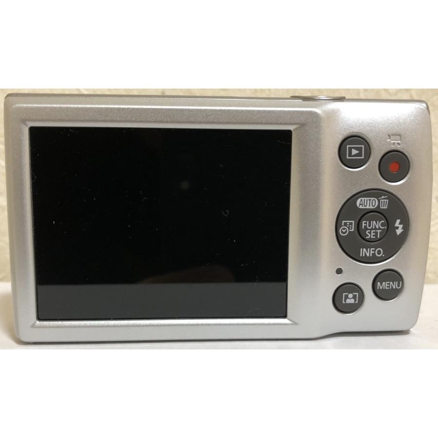 IXY キヤノン コンデジ CANON 200 シルバー 中古 新品SDカード付き