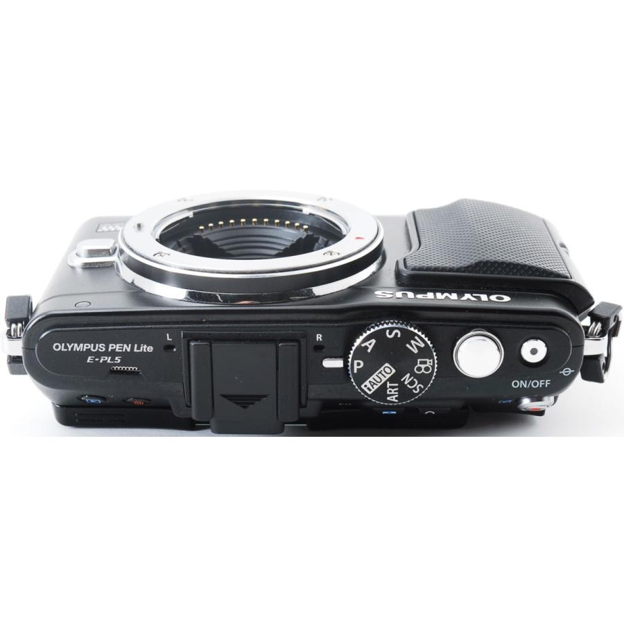 OLYMPUS PEN オリンパス ミラーレス Lite E-PL5 ブラック レンズキット