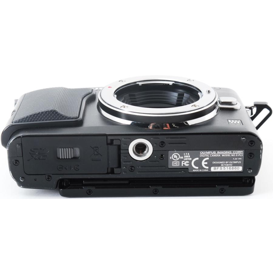 OLYMPUS PEN オリンパス ミラーレス Lite E-PL5 ブラック レンズキット