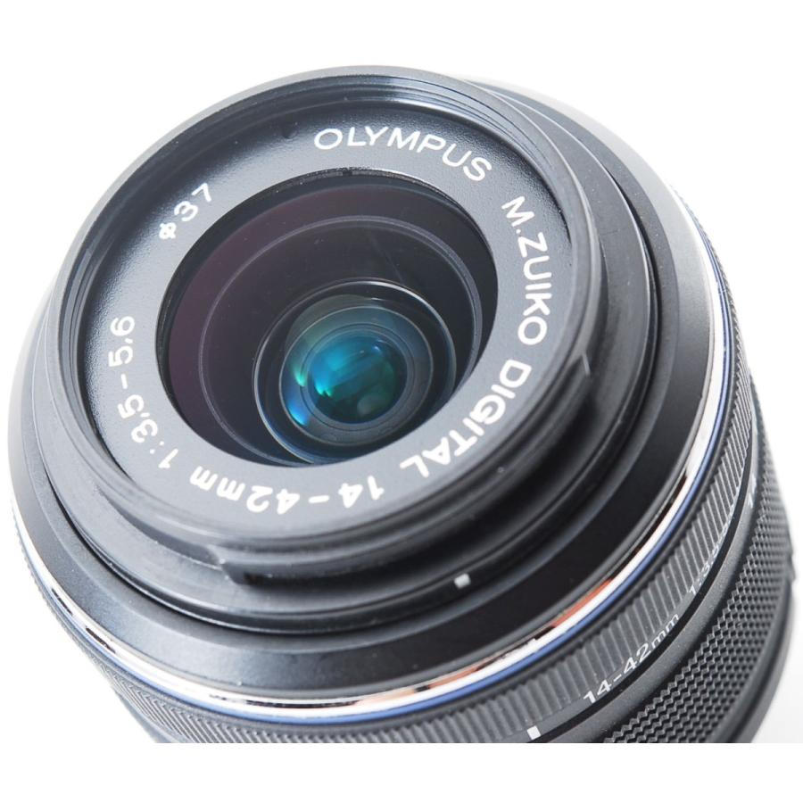 OLYMPUS PEN オリンパス ミラーレス Lite E-PL5 ブラック レンズキット