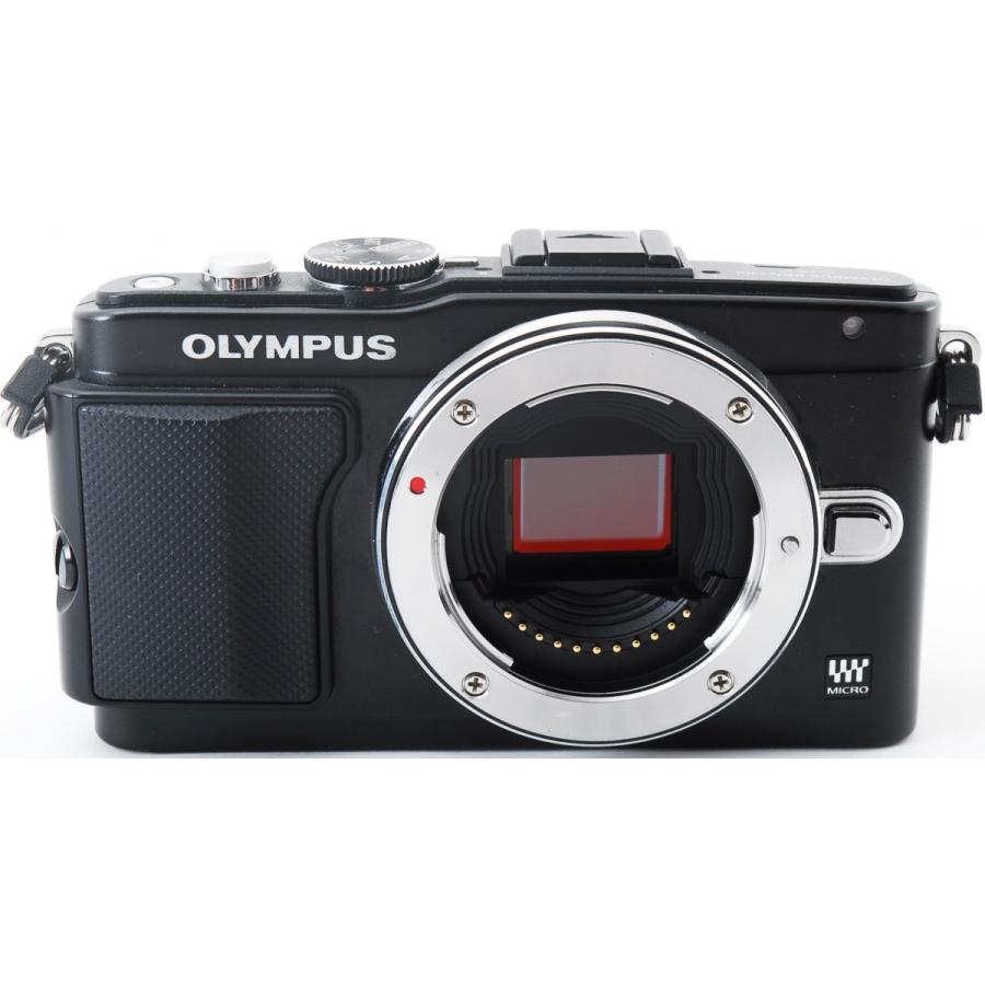 OLYMPUS PEN オリンパス ミラーレス Lite E-PL5 ブラック レンズキット