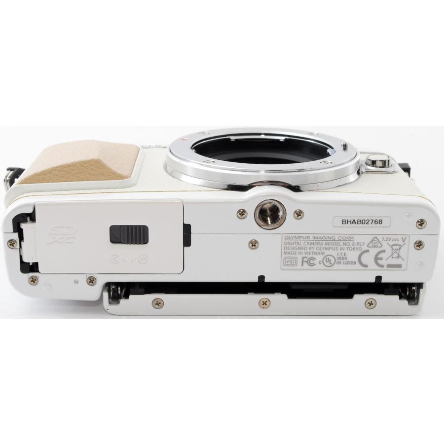 OLYMPUS PEN オリンパス ミラーレス Lite E-PL7 レンズキット ホワイト