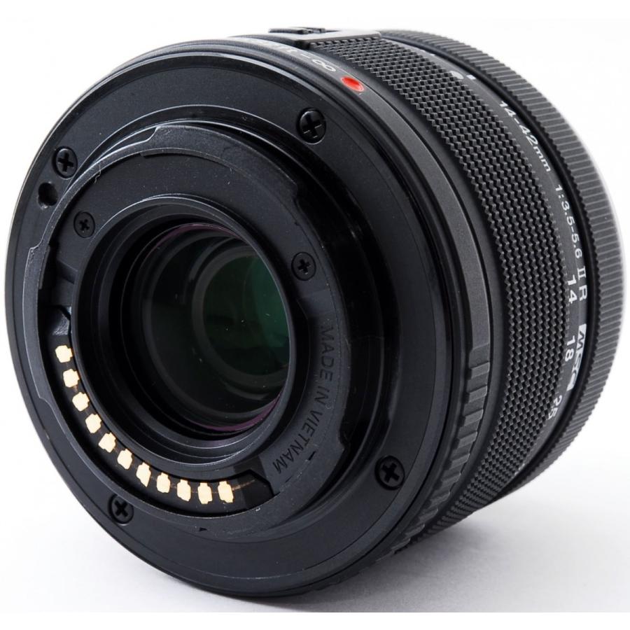 OLYMPUS PEN オリンパス ミラーレス E-PL8 レンズキット ブラック 中古