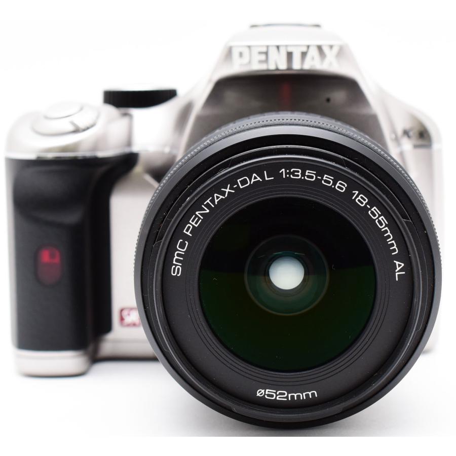 K-x ペンタックス デジタル一眼 PENTAX K-X レンズキット シルバー
