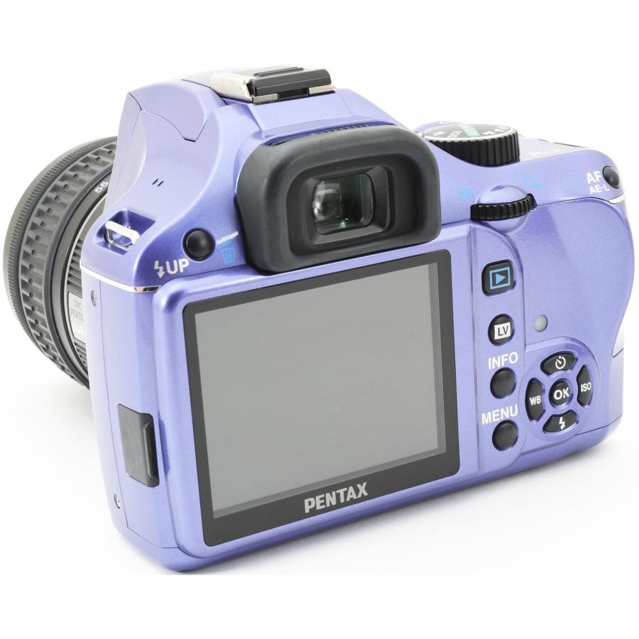 ペンタックス デジタル一眼 PENTAX K-X レンズキット パープル