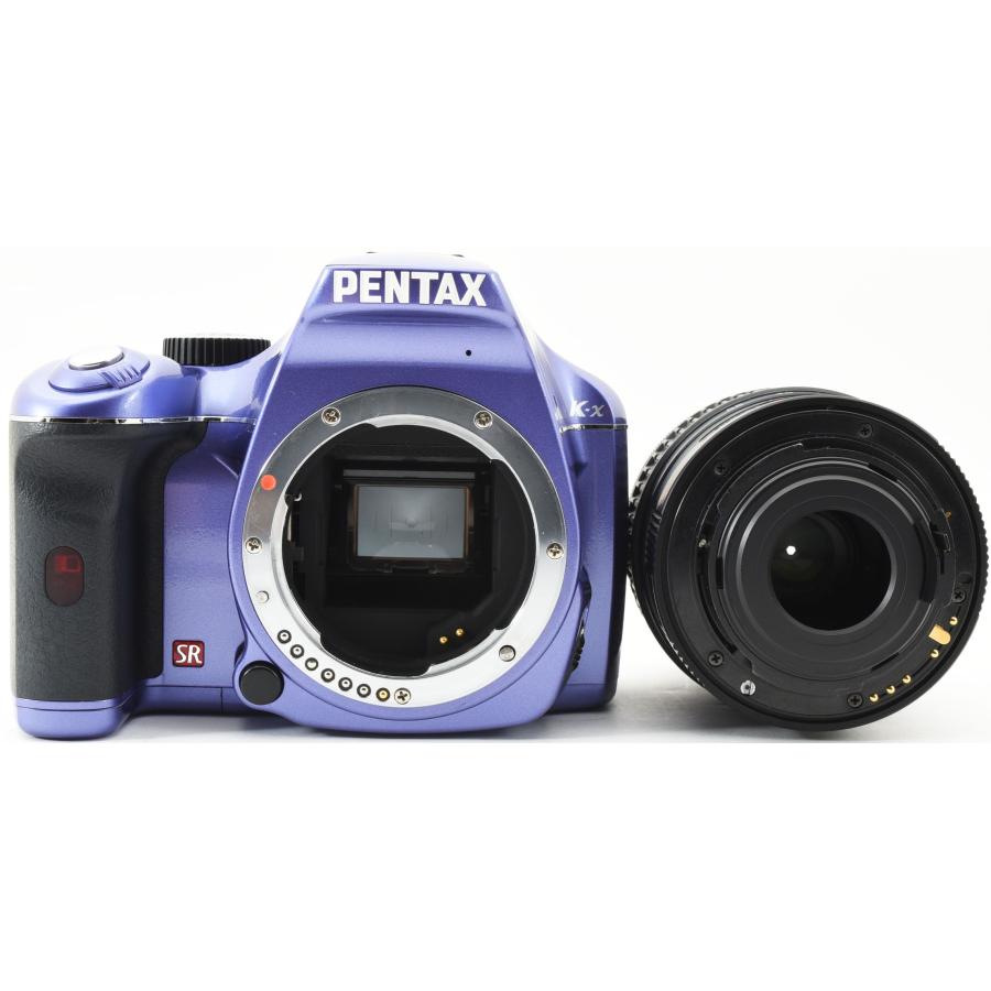 ペンタックス デジタル一眼 PENTAX K-X レンズキット パープル