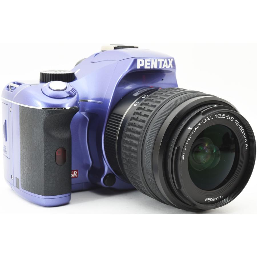 ペンタックス デジタル一眼 PENTAX K-X レンズキット パープル