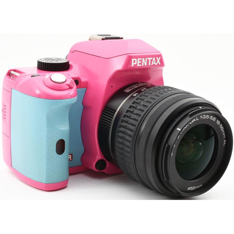 ペンタックス デジタル一眼 PENTAX K-r ピンク×アクア レンズキット