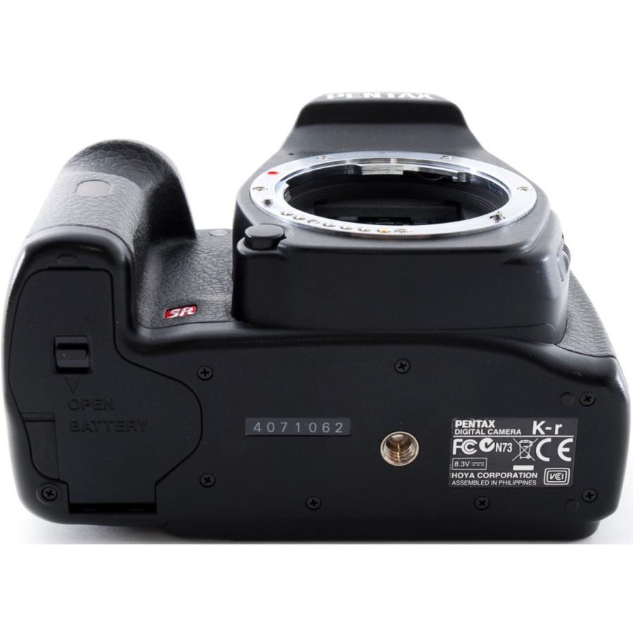 K-r ペンタックス デジタル一眼 PENTAX レンズキット ブラック 中古