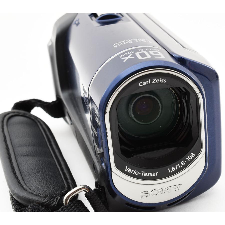 SONY（ソニー） ビデオカメラ SONY DCR-SX41 ブルー 中古 新品SDカード