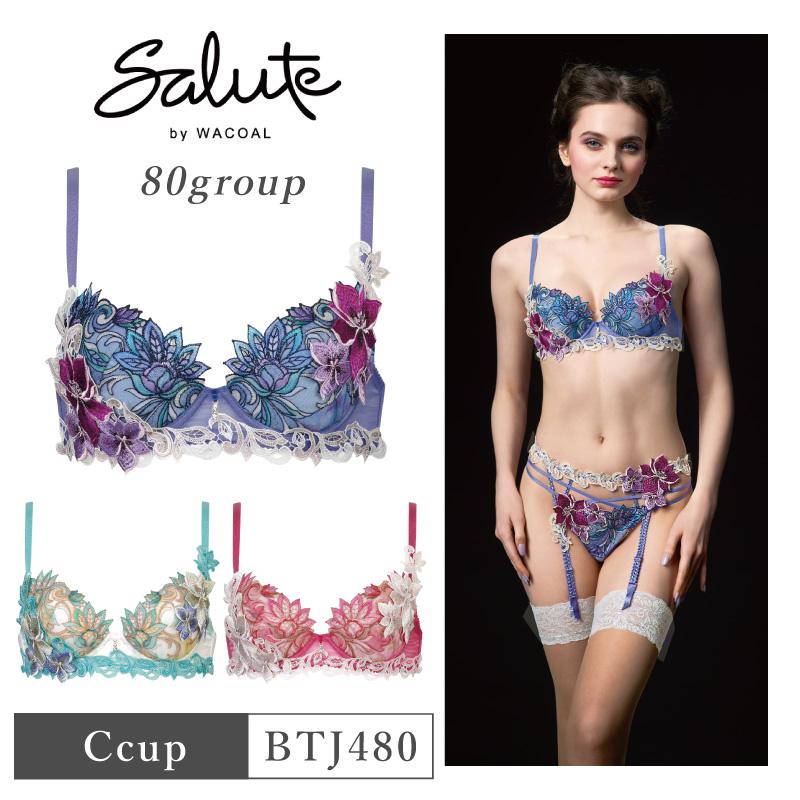 サルート（SALUTE） ワコール ブラジャー BTJ480 Wacoal salute 80