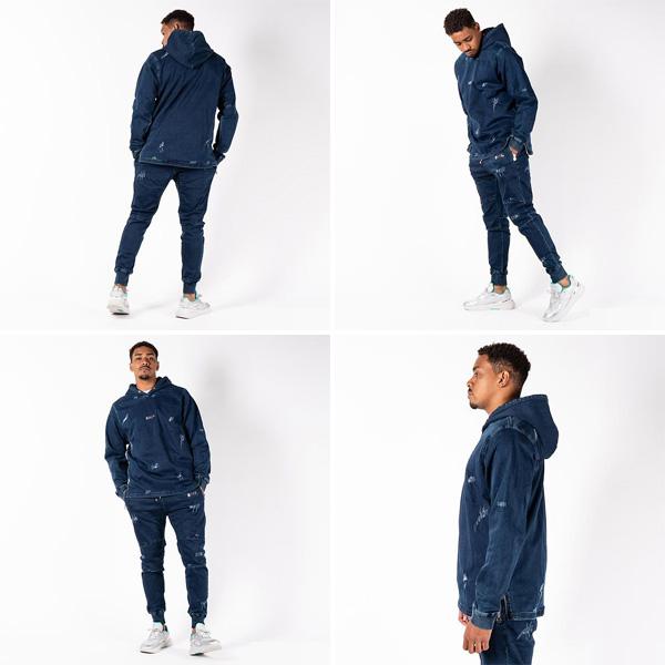 BALR.（ボーラー） ☆ボーラー 日本限定 スウェット パーカー デニム