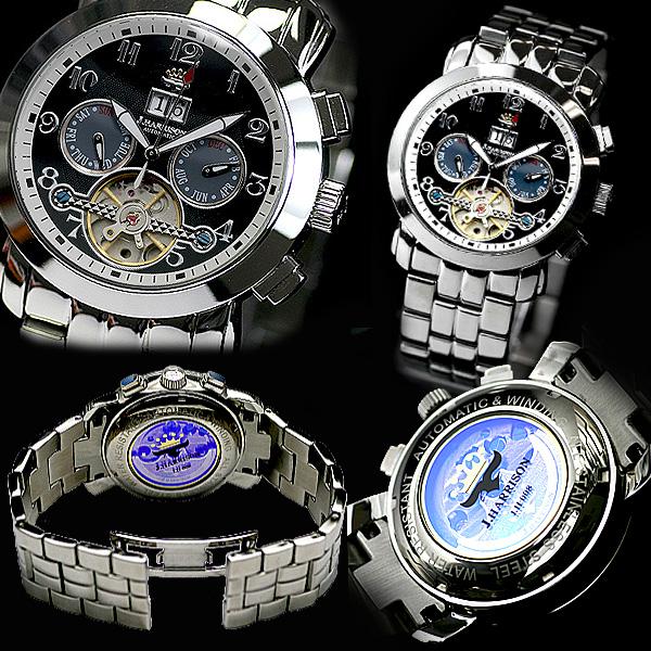 J.HARRISON 手巻き＆自動巻き 腕時計JH-008 : IMPショップ - 通販