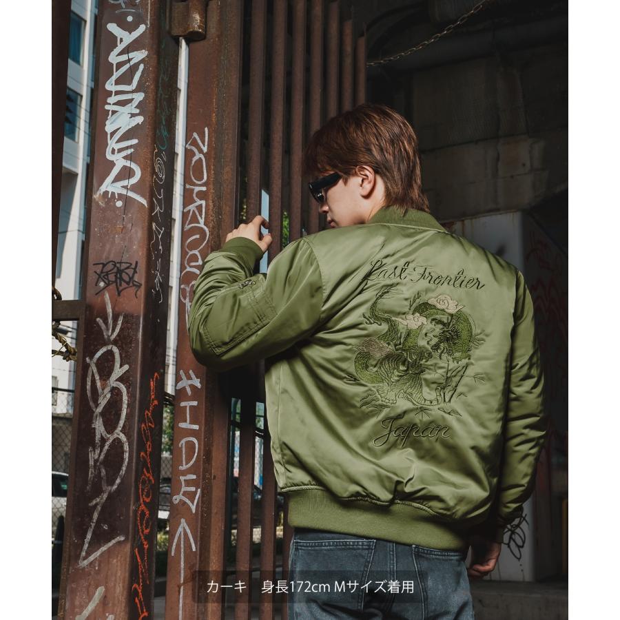 improves（インプローブス） スカジャン メンズ MA-1 刺しゅう