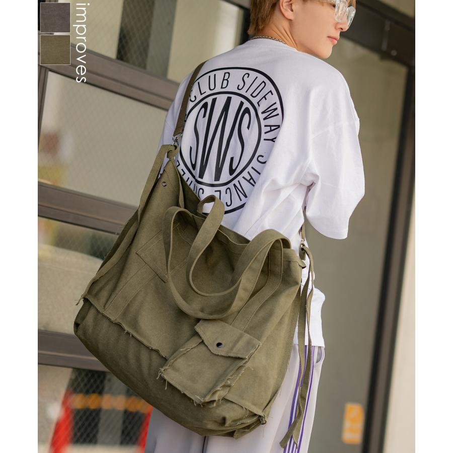 improves（インプローブス） トートバッグ メンズ ミリタリー