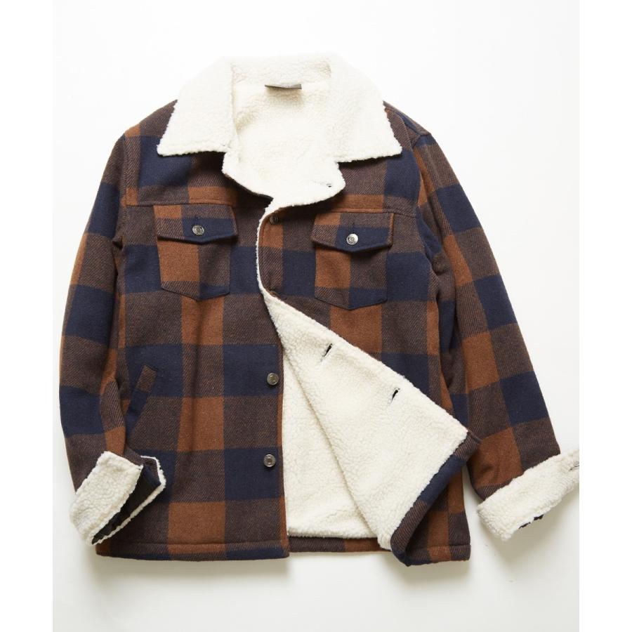 improves（インプローブス） ランチジャケット メンズ メルトン 裏ボア