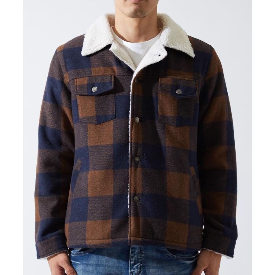 improves（インプローブス） ランチジャケット メンズ メルトン 裏ボア