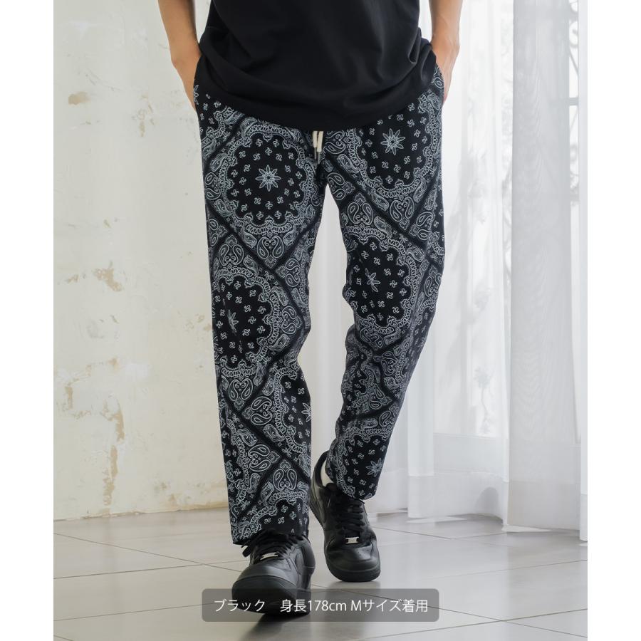 improves（インプローブス） シェフパンツ メンズ バンダナ柄 イージー