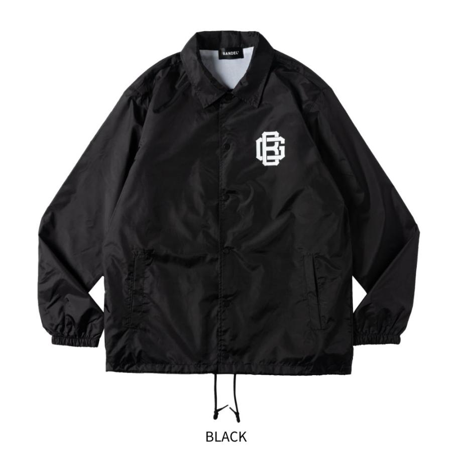 BANDEL（バンデル） コーチジャケット ブラック 黒 撥水加工 シンプル