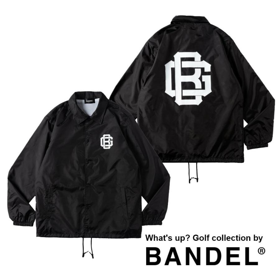 BANDEL（バンデル） コーチジャケット ブラック 黒 撥水加工 シンプル