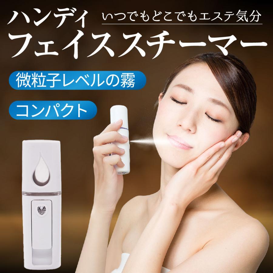 スチーマー フェイススチーマー 美顔器 顔 エステ 保湿 乾燥対策