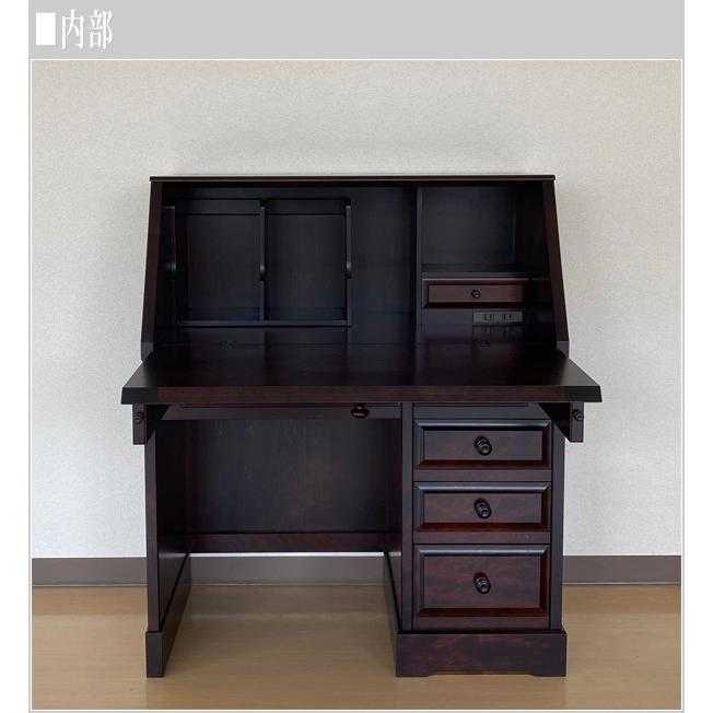 飛騨産業 北海道民芸家具 ライティングデスク アンティーク