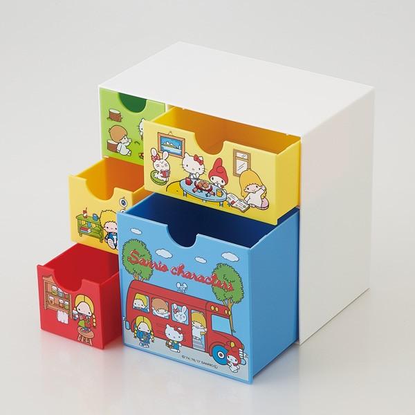 sanrio（サンリオ） 収納 引き出し ボックス 引き出しいっぱいチェスト