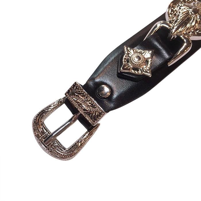 TOGA TOO UNISEX トーガ TOGA Double buckle concho bangle black TOGA