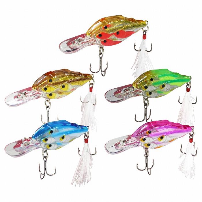 5個セット】 ハードルアー 7cm/70mm 6g ルアーセット フィッシング