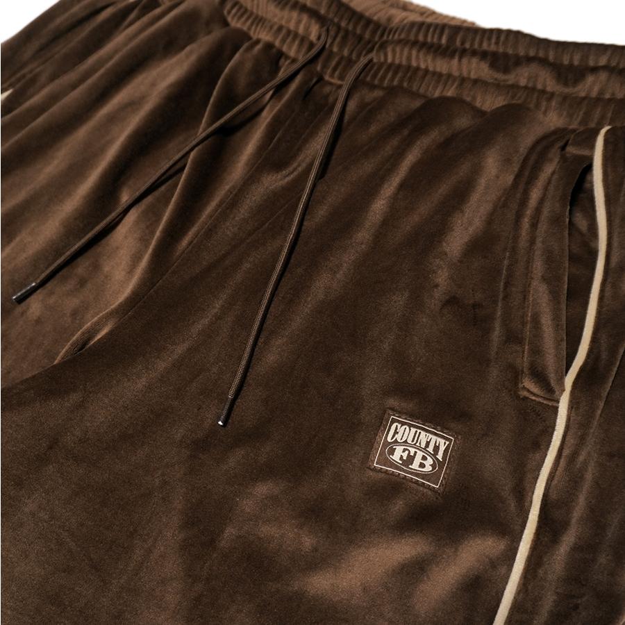 FB COUNTY エフビーカウンティ ベロア セットアップ 上下セット