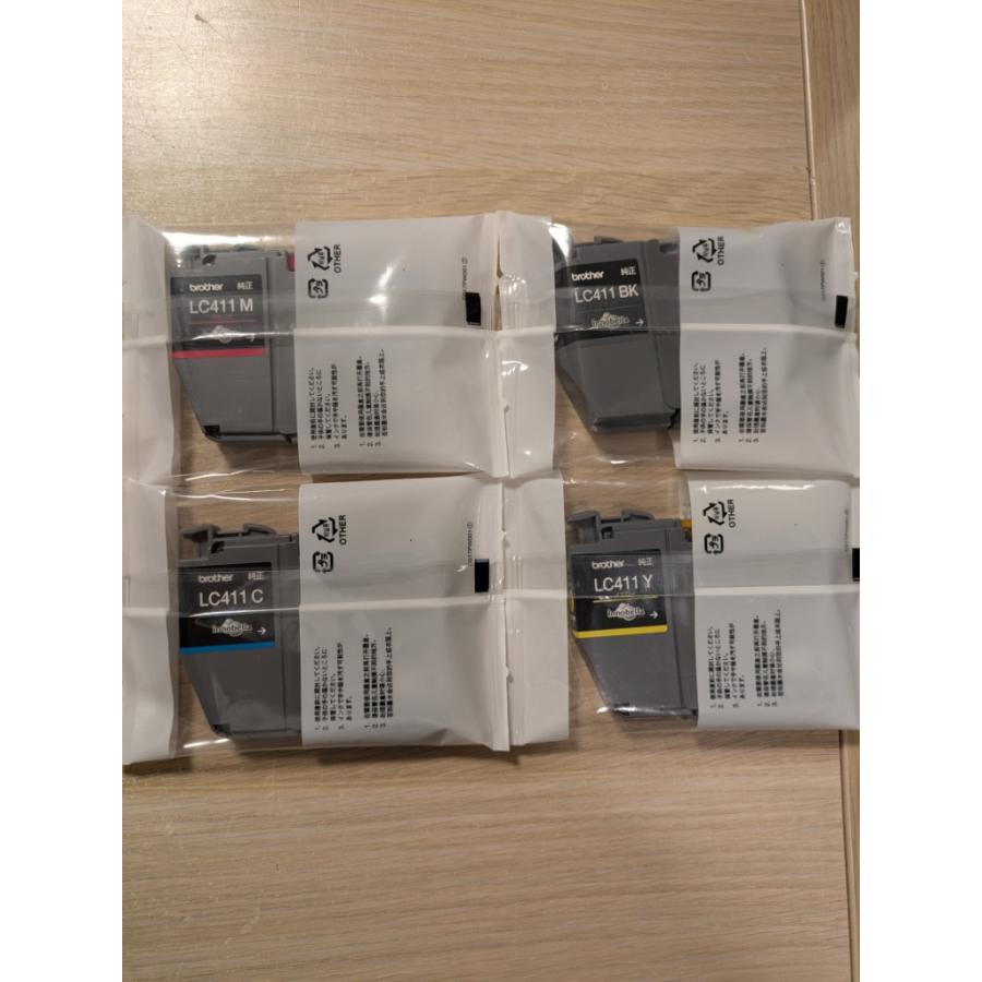 ブラザー工業 ブラザー 純正 インクカートリッジ LC411-4PK 4色パック
