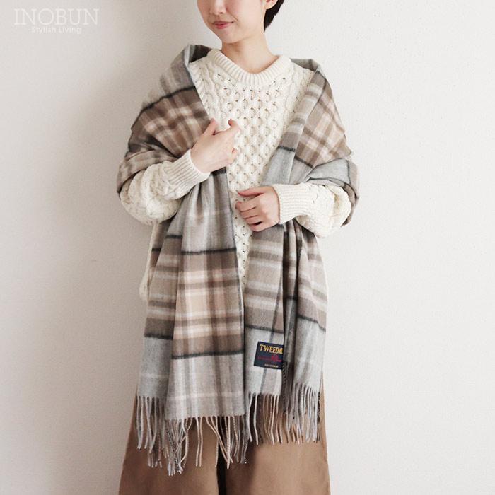 ツイードミル TWEEDMILL ラムウール ストール McKellar【モール