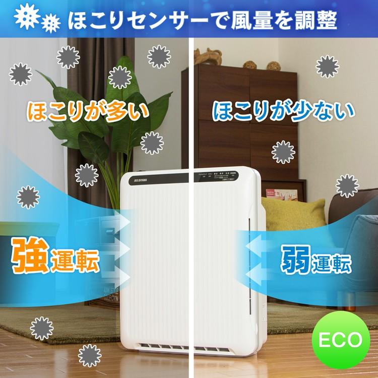 IRIS OHYAMA（アイリスオーヤマ） 空気清浄機 14畳 花粉対策 小型
