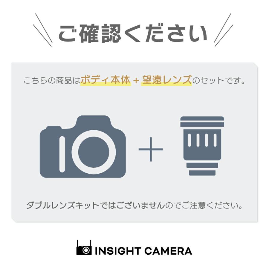 EOS Kiss キヤノン X10 ボディ ブラック + 望遠ズームレンズセット EF