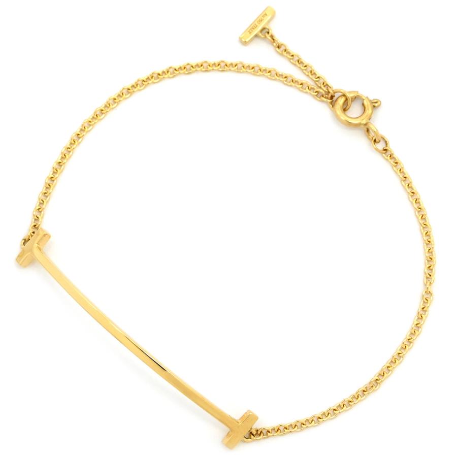 TIFFANY&Co.（ティファニー） ブレスレット T Tスマイル ゴールド