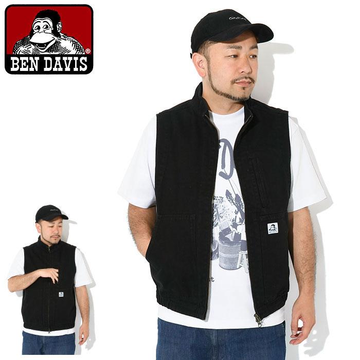 BEN DAVIS（ベンデイビス） ジャケット メンズ スタンド ジップ ベスト